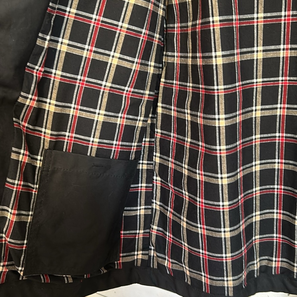 SOLD on EBay-Filson Shelter Cloth Woodland Jacket Black Plaid Lining Made in USA - Picture 8 of 11